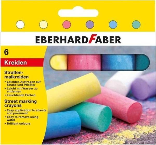 Eberhard Faber Sokak İşaretleme Tebeşiri 6 Renk - Image 1