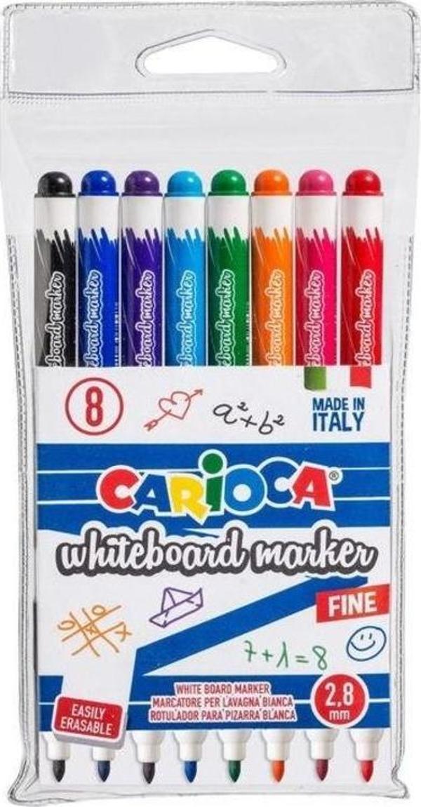 Carioca Beyaz Tahta Kalemi 2.8 mm 8 Renk - Image 1