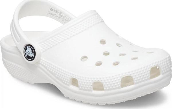 Crocs 206991 K Classic Clog K Beyaz Çocuk Terlik - Image 1