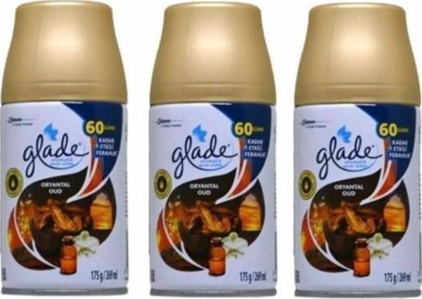 Glade Otomatik Sprey Oda Kokusu Yedek Oryantal Oud 3 X 269 Ml - Image 1