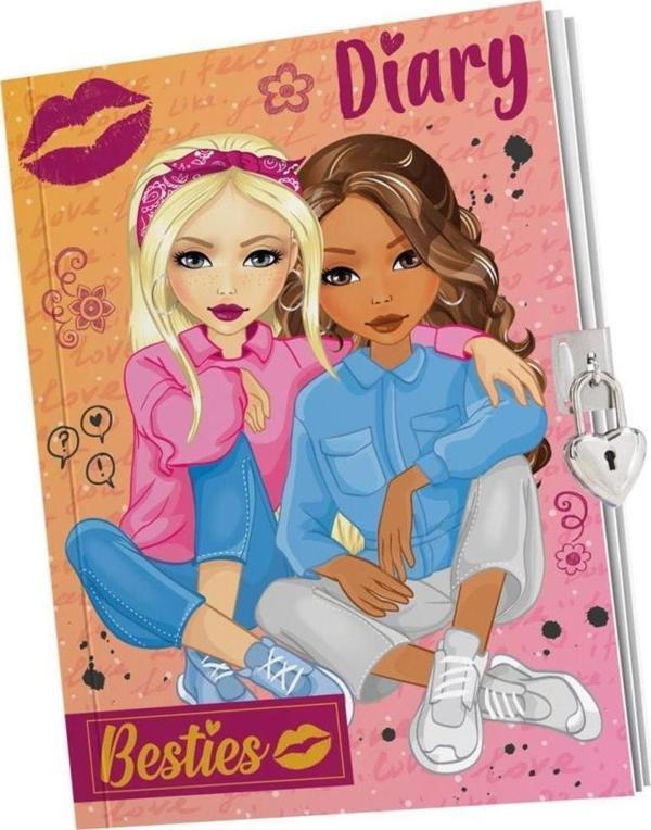 Besties A5 Kilitli Günlük 60 Yaprak - Image 1