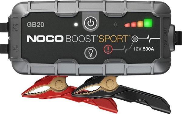 NOCO Genius GB20 12V 500Amp Ultrasafe Lityum Akü Takviye + Powerbank + Led Lamba - Image 1
