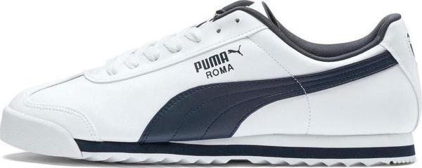 Puma Roma Basic-white-new navy Erkek Spor Ayakkabı - Image 1