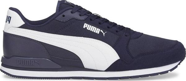 Puma ST Runner v3 Mesh Peacoat White Erkek Spor Ayakkabı - Image 1