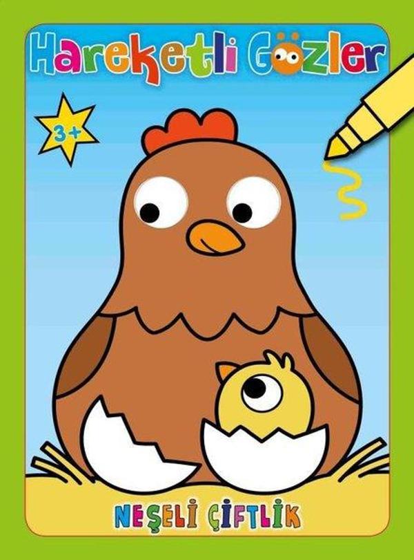 Hareketli Gözler - Neşeli Çiftlik - 0-6 Yaş Yayınları - Image 1