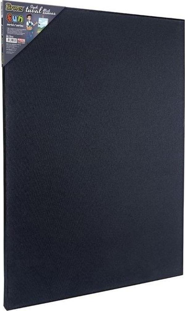 Brons Fun Serisi Siyah Tuval 50x70 cm - Image 1