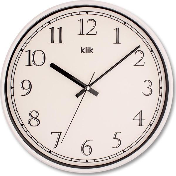 Slim Beyaz Minimalist Duvar Saati - Image 1