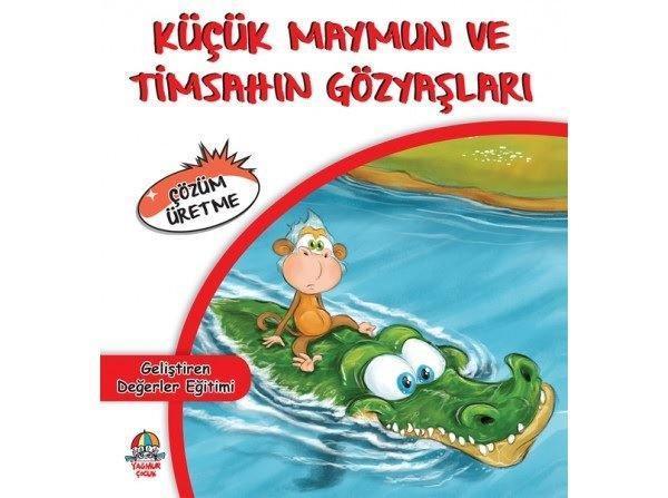 Küçük Maymun ve Timsahın Gözyaşları - Geliştiren Değerler Eğitimi - Yağmur Çocuk - Image 1