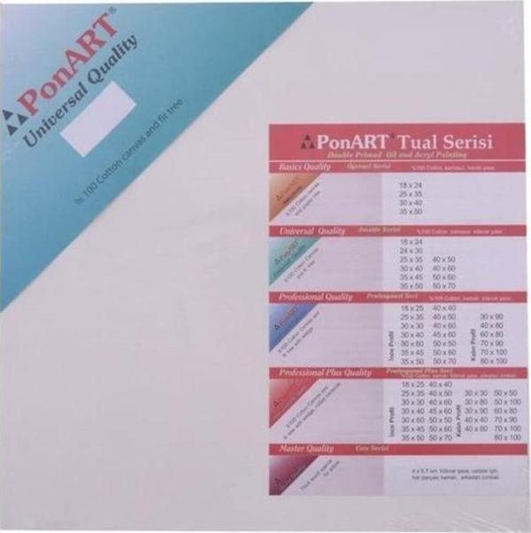 Ponart Universal Tuval 30x30 cm. - Image 1