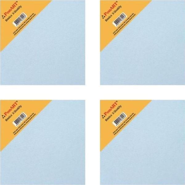 Ponart Basic Tuval 15x15 cm. 4 Adet - Image 1