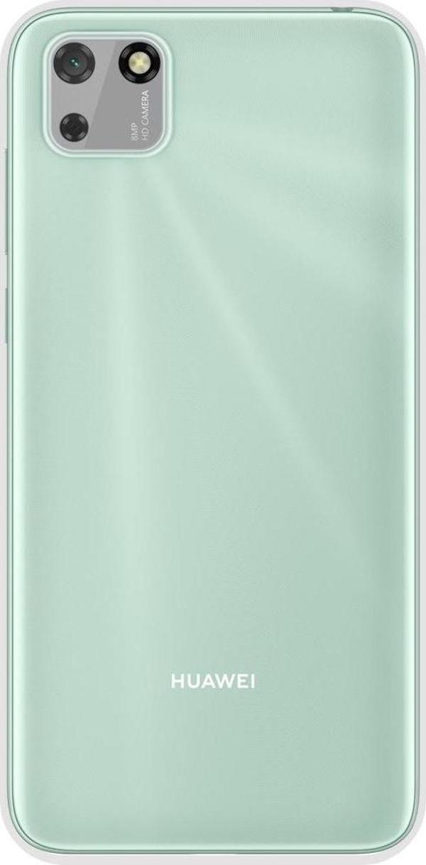 FitCase Huawei Y5p Kılıf Kamera Korumalı Silikon Şeffaf Arka Kapak - Image 1