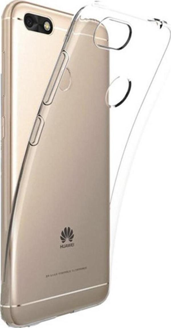 Huawei P9 Lite Mini Kılıf Soft Silikon Şeffaf Arka Kapak - Image 1