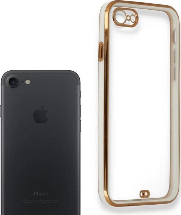 iPhone 7 / 8 Kılıf Liva Lazer Silikon Kapak - Image 1