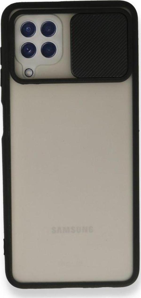 Samsung Galaxy A22 Kılıf Palm Kamera Koruma Kapaklı Silikon - Image 1