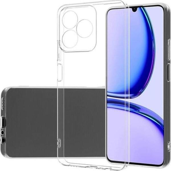 Realme C53 Kılıf Kamera Korumalı Silikon Şeffaf Kapak - Image 1