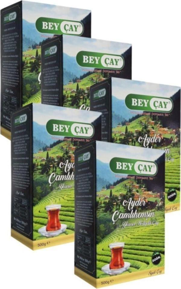 Bey Çay Çamlıhemşin Çayı 500 Gr. X 5 Adet - Image 1
