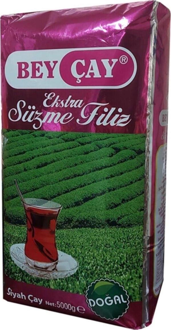 Bey Çay Ekstra Süzme Filiz 5000 Gr - Image 1