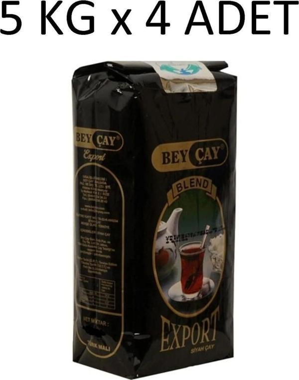 Bey Çay Export 5 Kg X 4 Adet Sepetum Toptan - Image 1