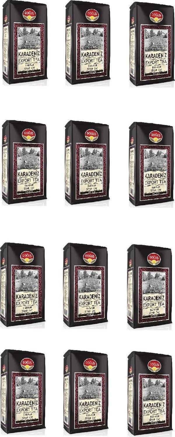 Doğuş Karadeniz Export Çay 1000 Gr X 12 Adet - Image 1