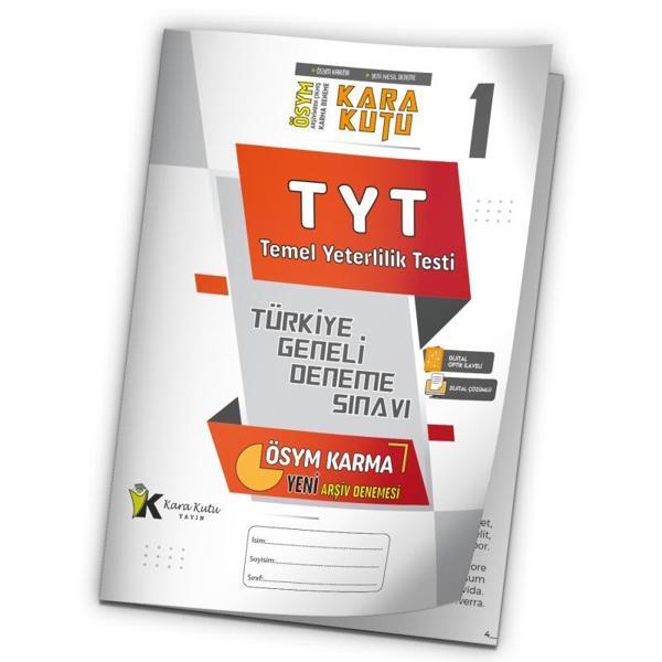 2025 TYT ÖSYM Arşivi Karma Kara Kutu Çıkmış Soru Türkiye Geneli D. Çözümlü Deneme 10/1.Kitapçık - İnformal Yayınları - Image 1