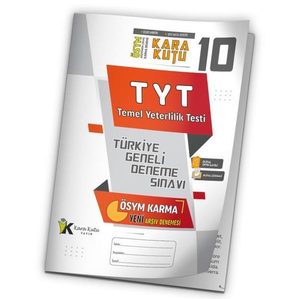 2025 TYT ÖSYM Arşivi Karma Kara Kutu Çıkmış Soru Türkiye Geneli D. Çözümlü Deneme 10/10.Kitapçık - İnformal Yayınları - Image 1