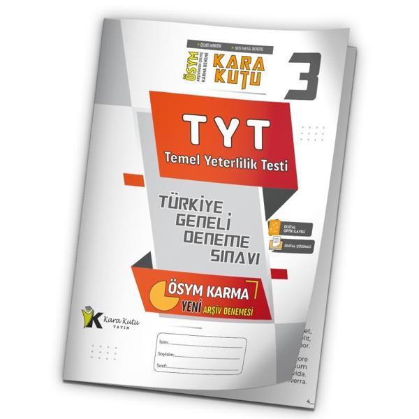 2025 TYT ÖSYM Arşivi Karma Kara Kutu Çıkmış Soru Türkiye Geneli D. Çözümlü Deneme 10/3.Kitapçık - İnformal Yayınları - Image 1