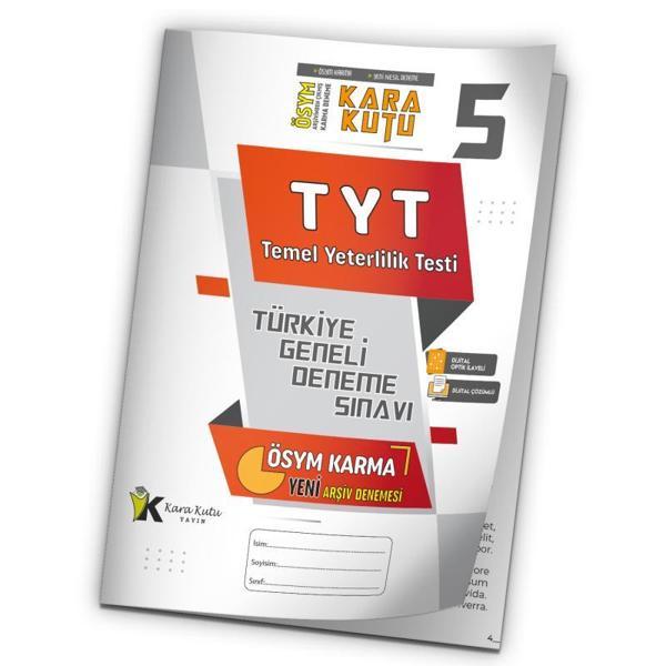 2025 TYT ÖSYM Arşivi Karma Kara Kutu Çıkmış Soru Türkiye Geneli D. Çözümlü Deneme 10/5.Kitapçık - İnformal Yayınları - Image 1