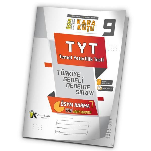 2025 TYT ÖSYM Arşivi Karma Kara Kutu Çıkmış Soru Türkiye Geneli D. Çözümlü Deneme 10/9.Kitapçık - İnformal Yayınları - Image 1