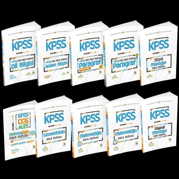 KPSS Kara Kutu Genel YETENEK Altın Set Konu Özetli Dijital Çözümlü 9lu ÖSYM Çıkmış Soru Bankası - İnformal Yayınları - Image 1