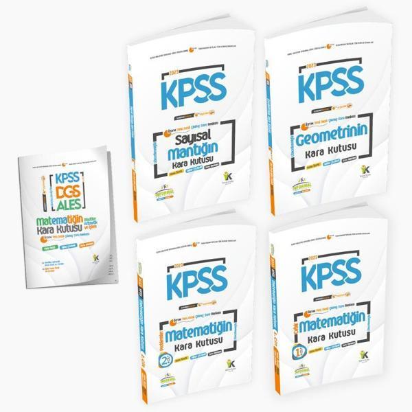 KPSS Matematik 1.ve2.cilt-Geometri ve Sayısal Mantık Kara Kutu Dijital Çözümlü Soru Bankası Set - İnformal Yayınları - Image 1