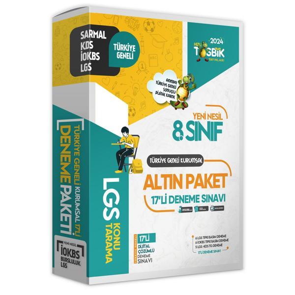 8.Sınıf LGS-İOKBS Tıpkı Basım ve ÖZGÜN Yeni Nesil Deneme Seti 18li (3X6) ALTIN PAKET TG Çözümlü - İnformal Yayınları - Image 1