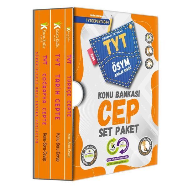 YKS-TYT ÖSYM Analiz Serisi KONU BANKASI CEP SET PAKET - İnformal Yayınları - Image 1