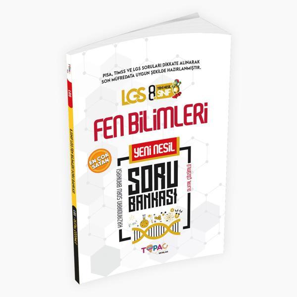2025 8.Sınıf LGS Fen Bilimleri 1.DÖNEM Dijital Çözümlü Soru Bankası Topaç Yayınları - İnformal Yayınları - Image 1