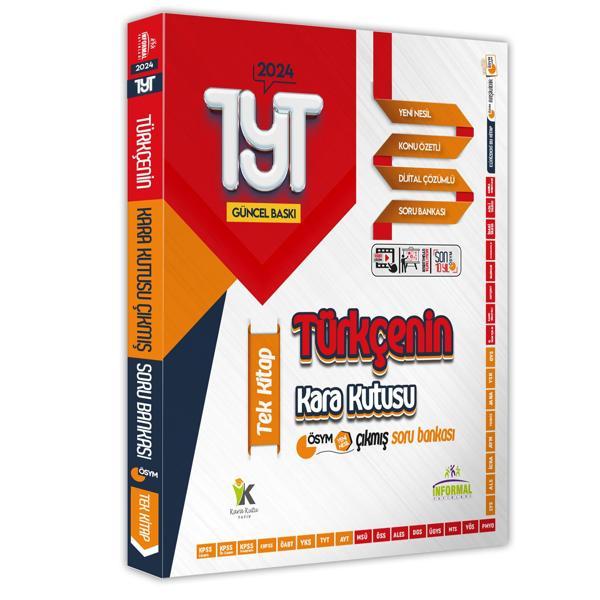 YKS-TYT Türkçenin Kara Kutusu TEK KİTAP Konu Özetli D.Çözümlü ÖSYM ARŞİV Çıkmış Soru Bankası - İnformal Yayınları - Image 1