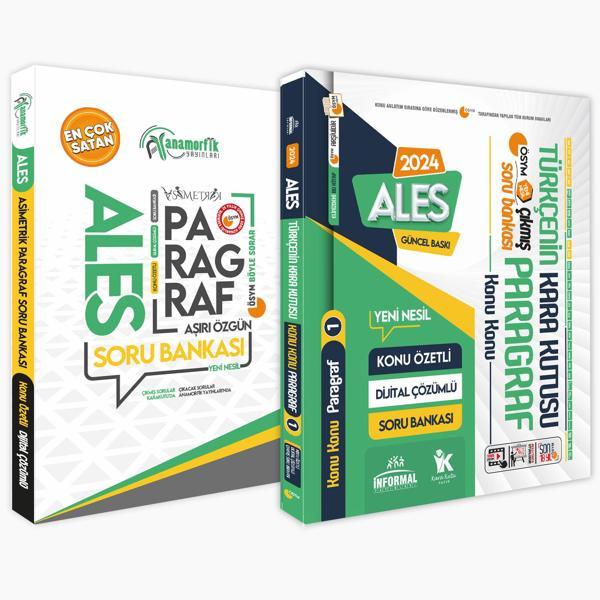 ALES Türkçe Özgün Asimetrik Paragraf-Çıkmış Konu Konu Paragraf Soru Bankası Konu Özetli Çözümlü - İnformal Yayınları - Image 1