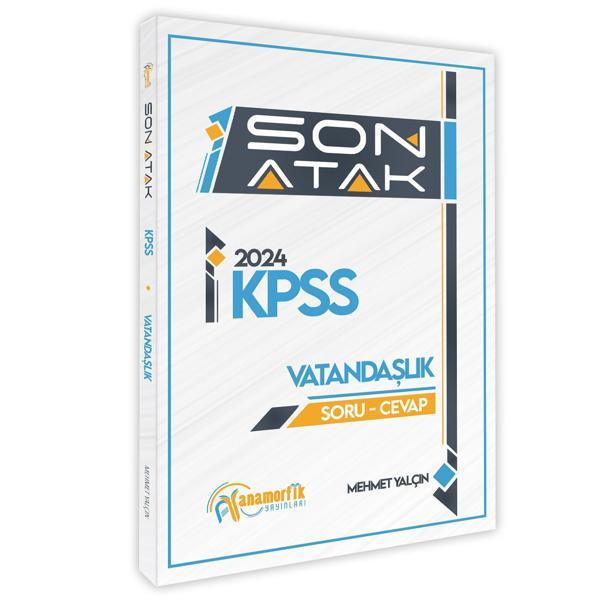 2024 Anamorfik Yayınları KPSS Vatandaşlık Son Atak SORU-CEVAP - İnformal Yayınları - Image 1