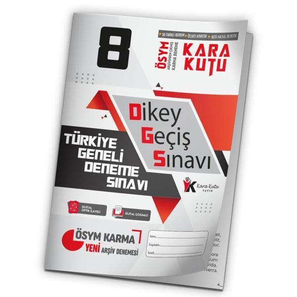 2024 DGS ÖSYM Arşivi Karma Kara Kutu Çıkmış Soru Türkiye Geneli D. Çözümlü Deneme 10/8.Kitapçık - İnformal Yayınları - Image 1