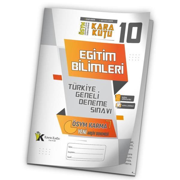 2025 KPSS EĞİTİM BİLİMLERİ ÖSYM Arşiv Karma Kara Kutu Çıkmış Soru TG D.Çözümlü Deneme 10/10.Kitapçık - İnformal Yayınları - Image 1