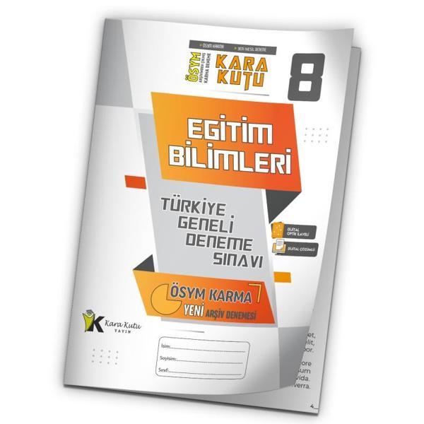 2025 KPSS EĞİTİM BİLİMLERİ ÖSYM Arşivi Karma Kara Kutu Çıkmış Soru TG D.Çözümlü Deneme 10/8.Kitapçık - İnformal Yayınları - Image 1