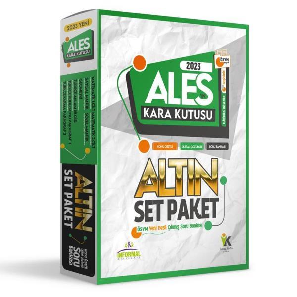 ALESİN Kara Kutusu ALTIN PAKET SET Konu Özetli Dijital Çözümlü ÖSYM ARŞİV Çıkmış Soru Bankası - İnformal Yayınları - Image 1
