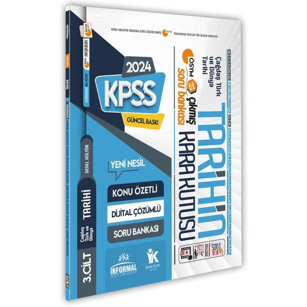 KPSS Tarihin Kara Kutusu 3.Cilt Dijital Çözümlü Konu Özetli ÖSYM Çıkmış Soru Havuzu Bankası - İnformal Yayınları - Image 1