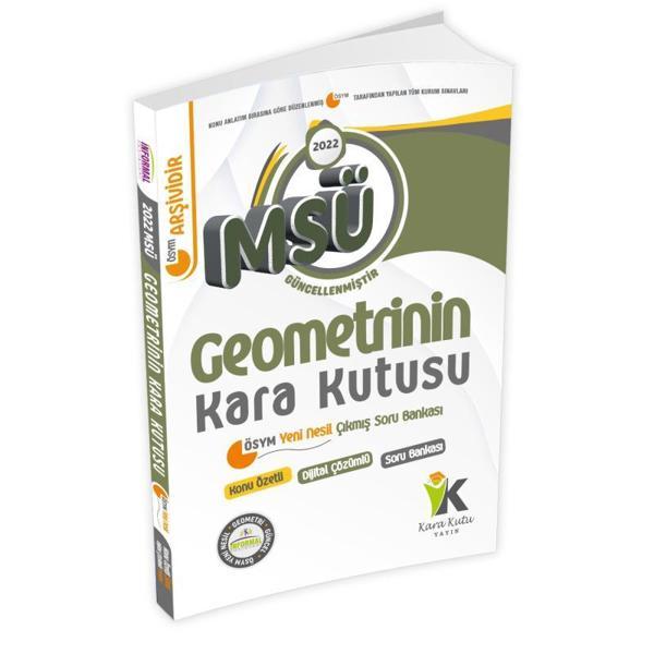 MSÜ Geometrinin Kara Kutusu Konu Özetli Dijital Çözümlü Çıkmış Soru Bankası - İnformal Yayınları - Image 1