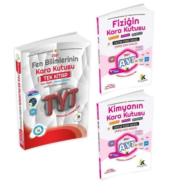 YKS-TYT AYT FENBİLİMLERİ EKONOMİK SET TYT Fen TEK KİTAP - AYT Fizik ve AYT Kimyanın  Konu Ö. Ç. S.B. - İnformal Yayınları - Image 1