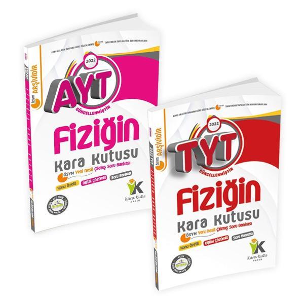 YKS-TYT-AYT Fizik Kara Kutu Konu Özetli Dijital Çözümlü Soru Bankası Set - İnformal Yayınları - Image 1