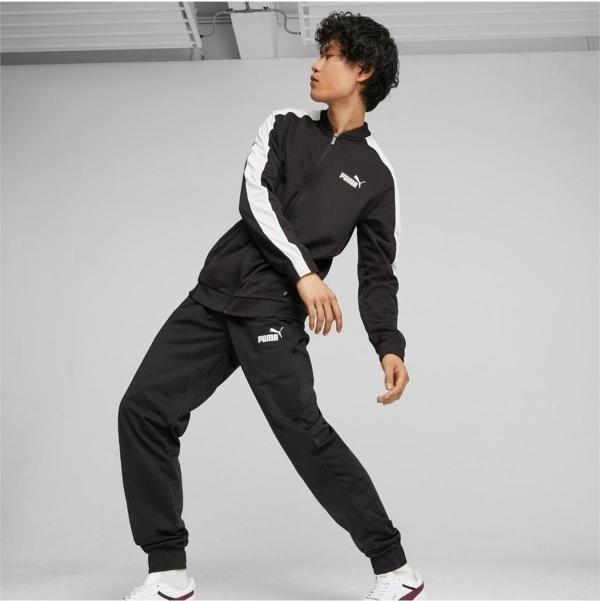 Puma Baseball Tricot Suit Black Erkek Eşofman Takımı - Image 1