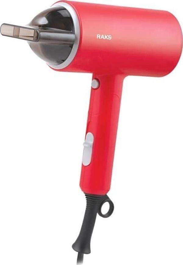 Raks Tina Seyahat Tipi Saç Kurutma Makinesı Kırmızı 1400 W - Image 1