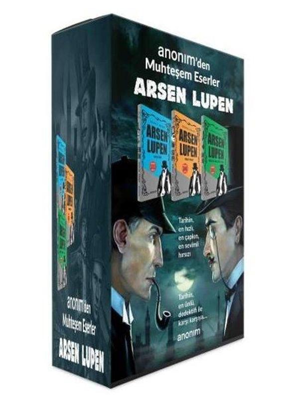 Arsen Lüpen Seti - 3 Kitap Takım - Anonim Yayınları - Image 1