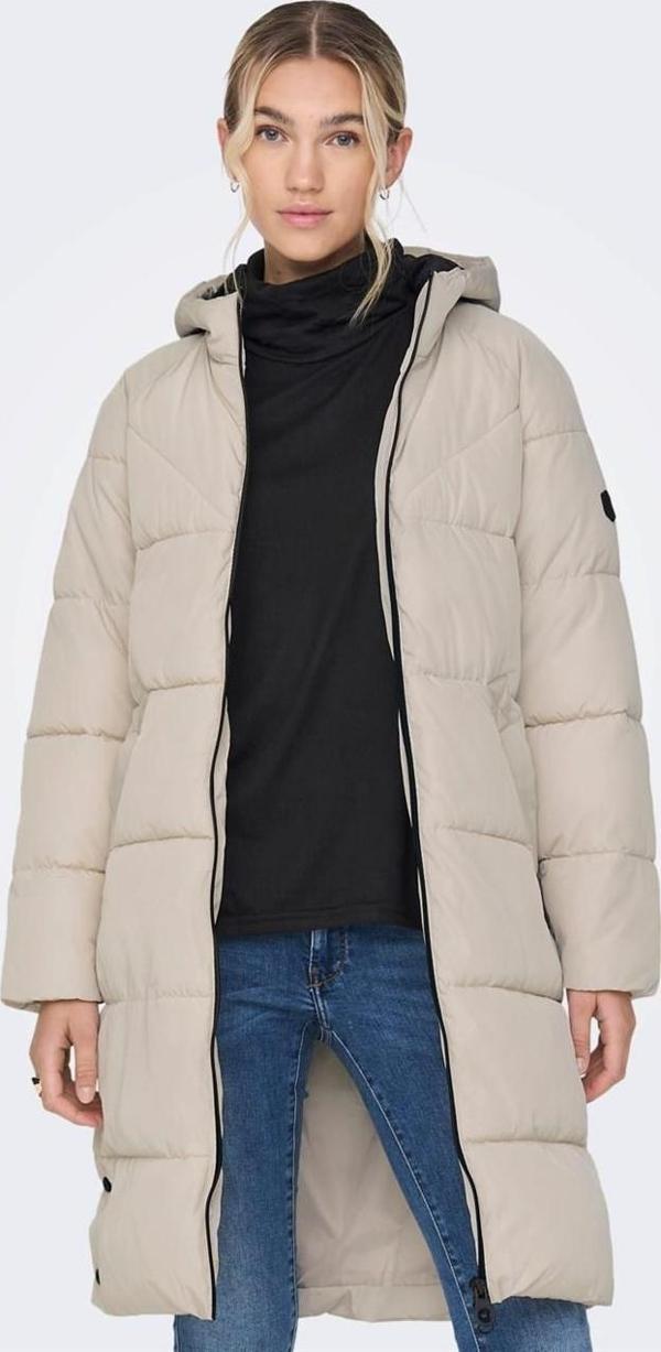 Only Onlamanda Long Puffer Coat CC OTW Kadın Mont - Image 1