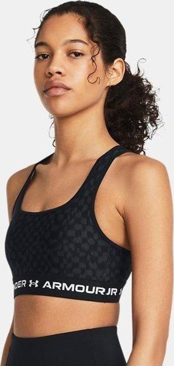 Under Armour Crossback Mid Print Kadın Spor Sütyeni - Image 1