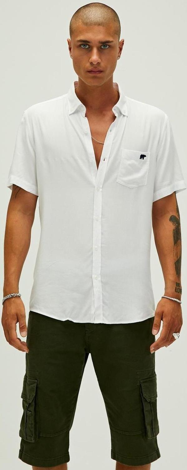 Bad Bear Frank Shirt Erkek Gömlek - Image 1